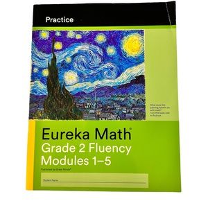 EUREKA MATH Grade 2 Fluency Modules 1-5 Workbook New Homeschool